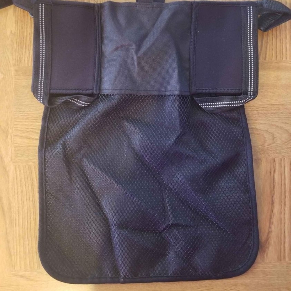 Black Mesh Men's Bag